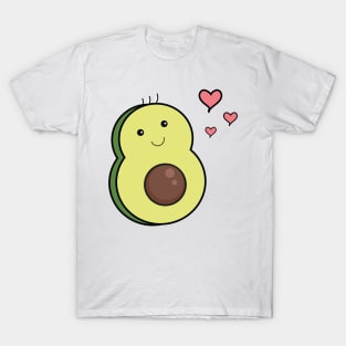 Mr Avocado Kawaii T-Shirt